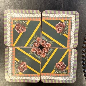 Set of 4 coasters Mackenzie Child
